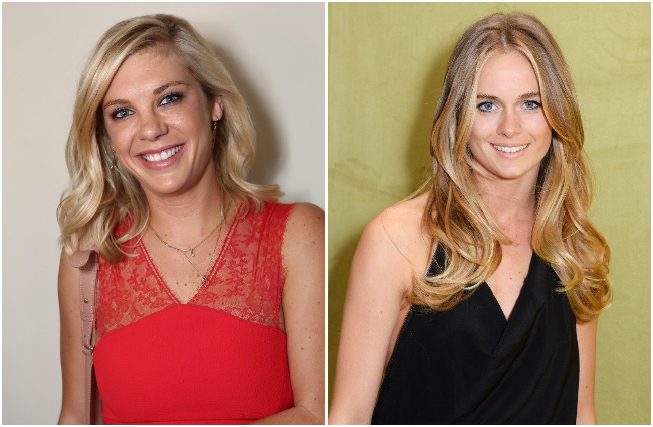 Photos of Chelsy Davy and Cressida Bonas side by side