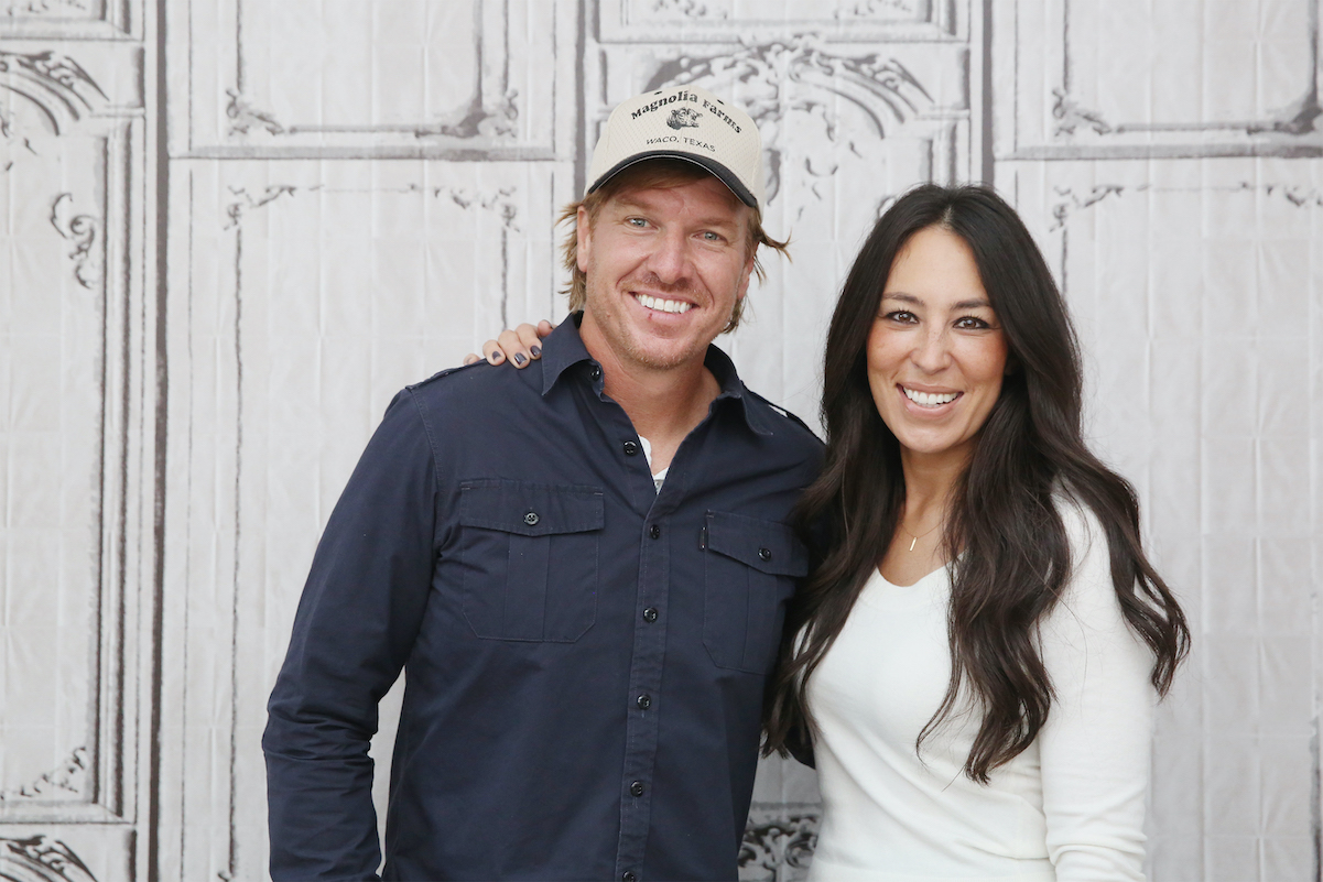 Chip and Joanna Gaines at the AOL headquarters in 2016