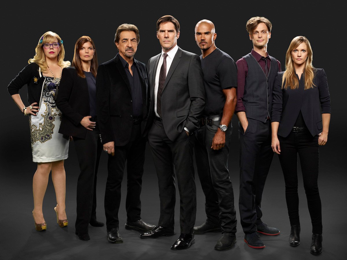 "Criminal Minds" stars Kirsten Vangsness as Penelope Garcia, Jeanne Tripplehorn as Alex Blake, Joe Mantegna as David Rossi, Thomas Gibson as Aaron Hotchner, Shemar Moore as Derek Morgan, Matthew Gray Gubler as Dr. Spencer Reid and A.J. Cook as Jennifer "JJ" Jareau.