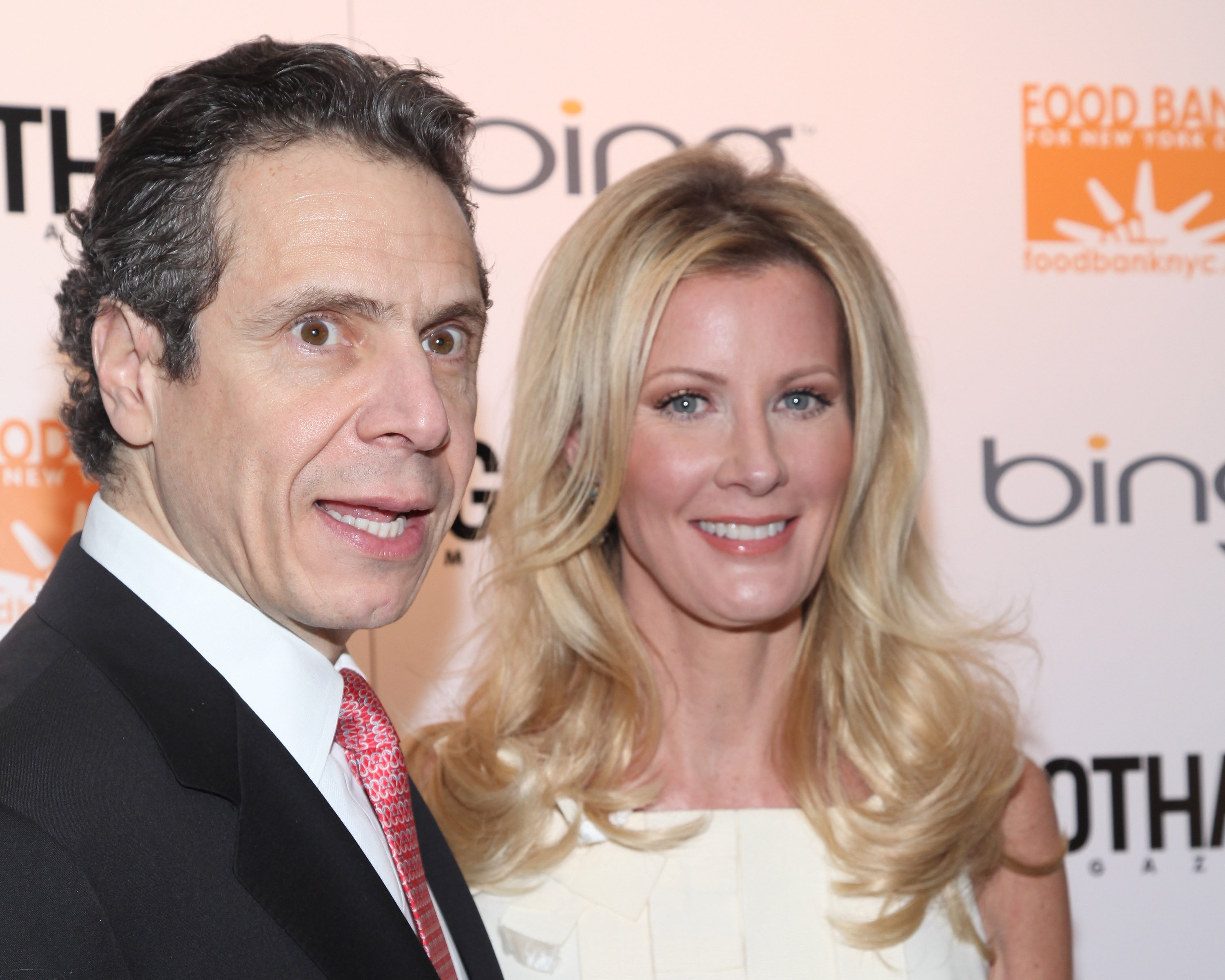 Andrew Cuomo and Sandra Lee attend Gotham Magazine's 11th Anniversary Celebration at the Four Seasons Restaurant in 2012