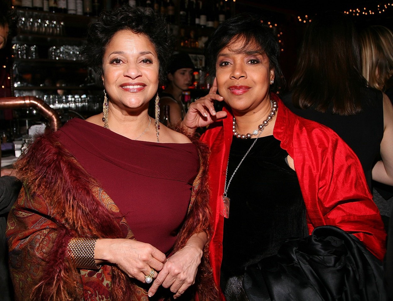 sisters Debbie Allen and Phylicia Rashad attend New York Magazine Oscar party in 2008