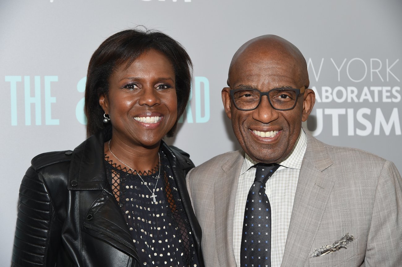 'Today Show' star Al Roker (R) and wife Deborah Roberts attend the "The A Word" New York screening at Museum Of Arts And Design in New York City