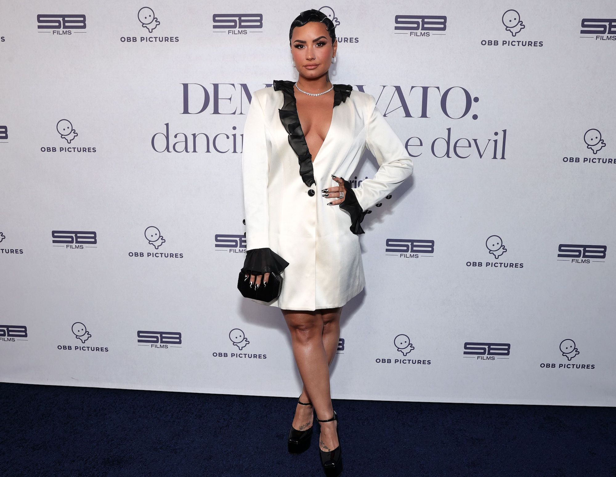 Demi Lovato at the OBB Premiere Event For YouTube Originals Docuseries "Demi Lovato: Dancing With The Devil" 