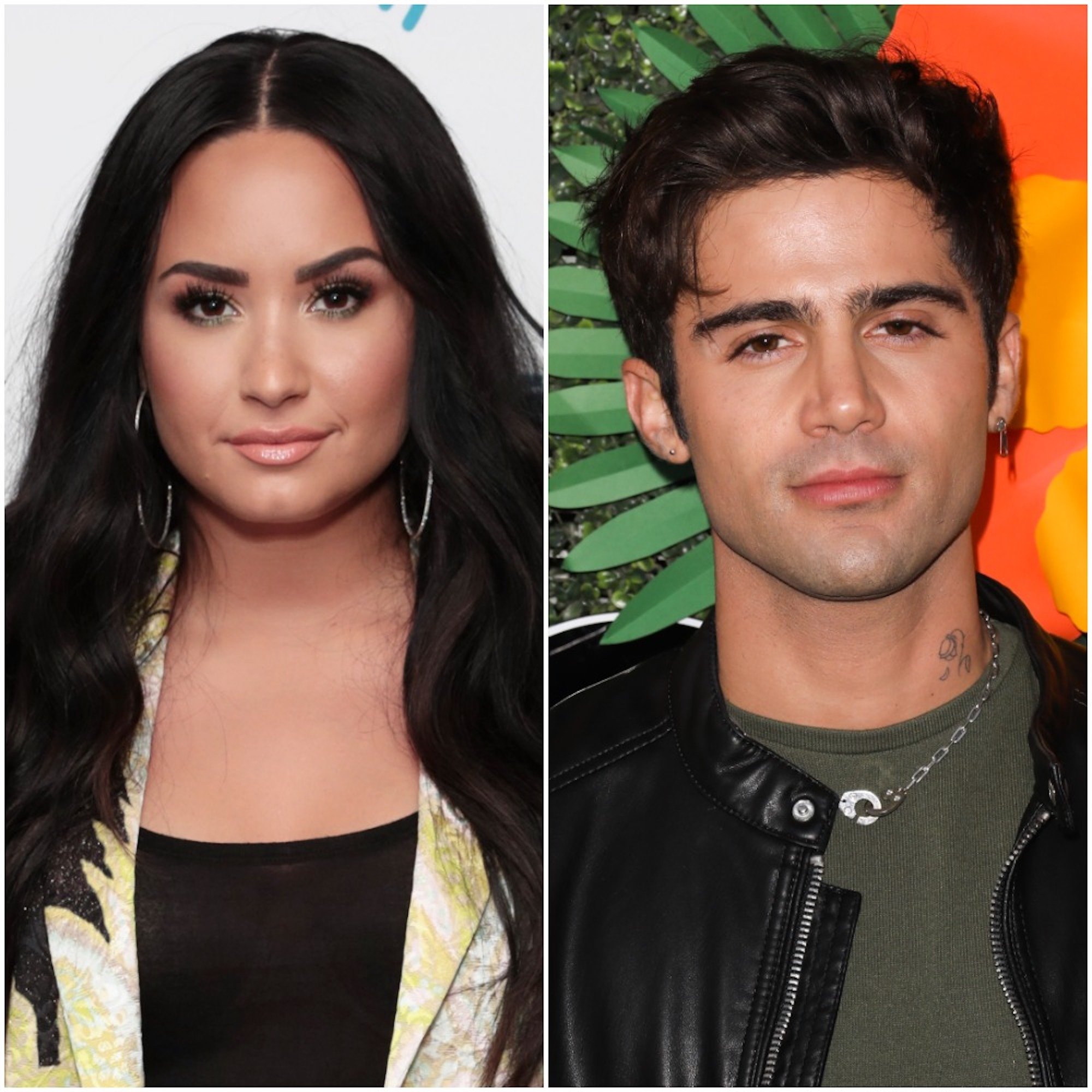 Demi Lovato and Max Ehrich