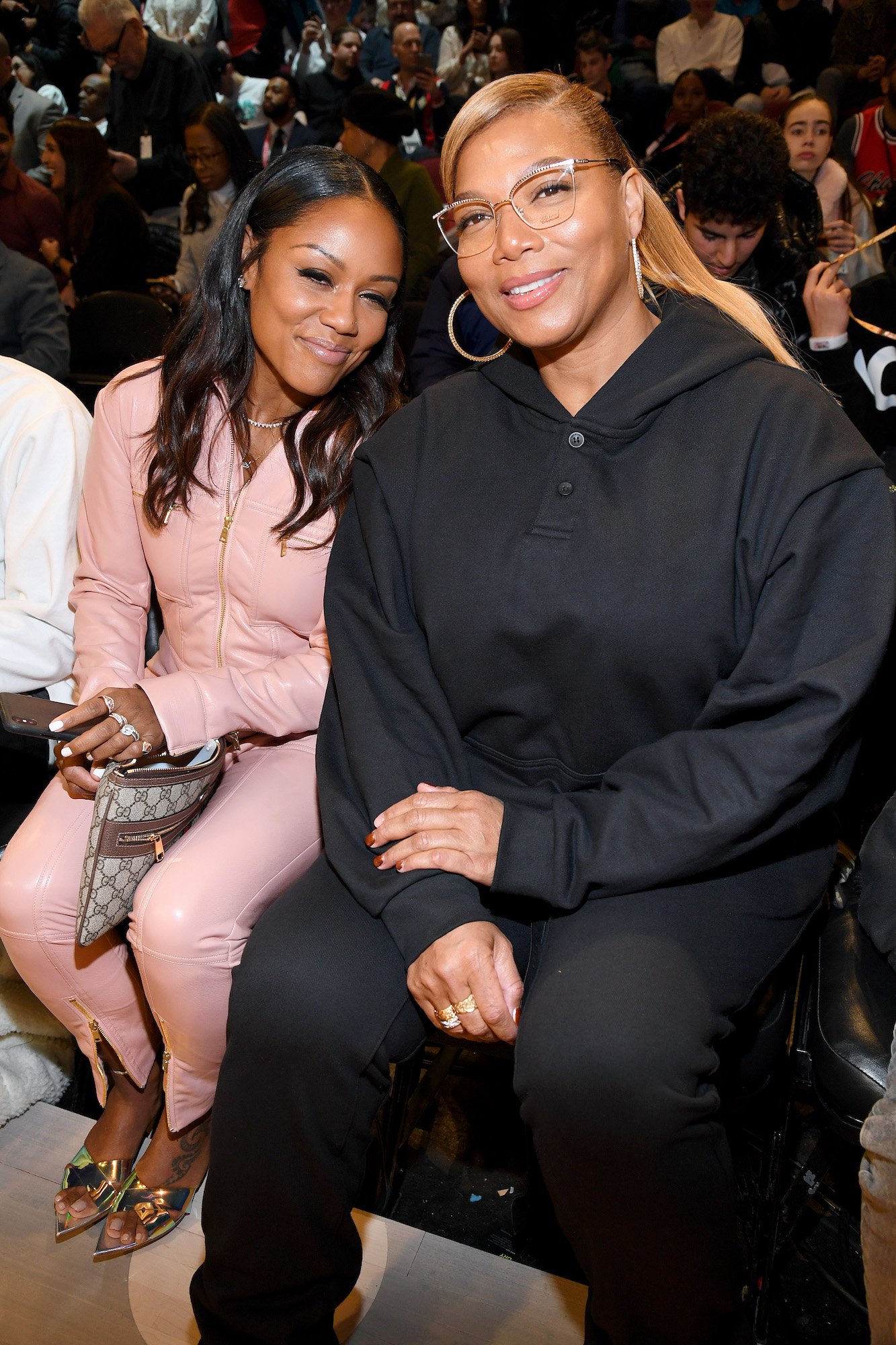 Eboni Nichols and Queen Latifah