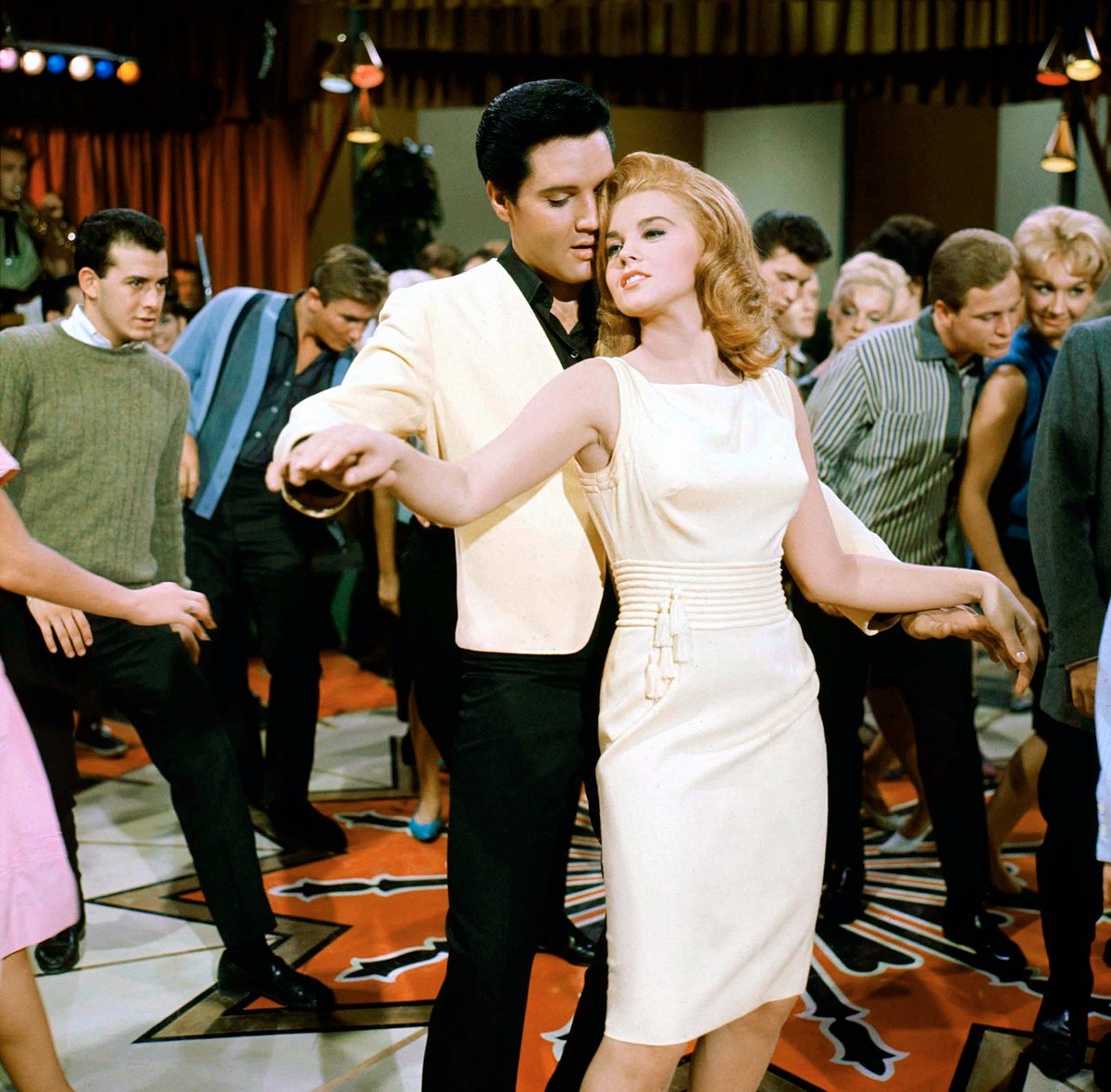 Ann-Margret and Elvis Presley dancing in 'Viva Las Vegas,' directed by George Sidney