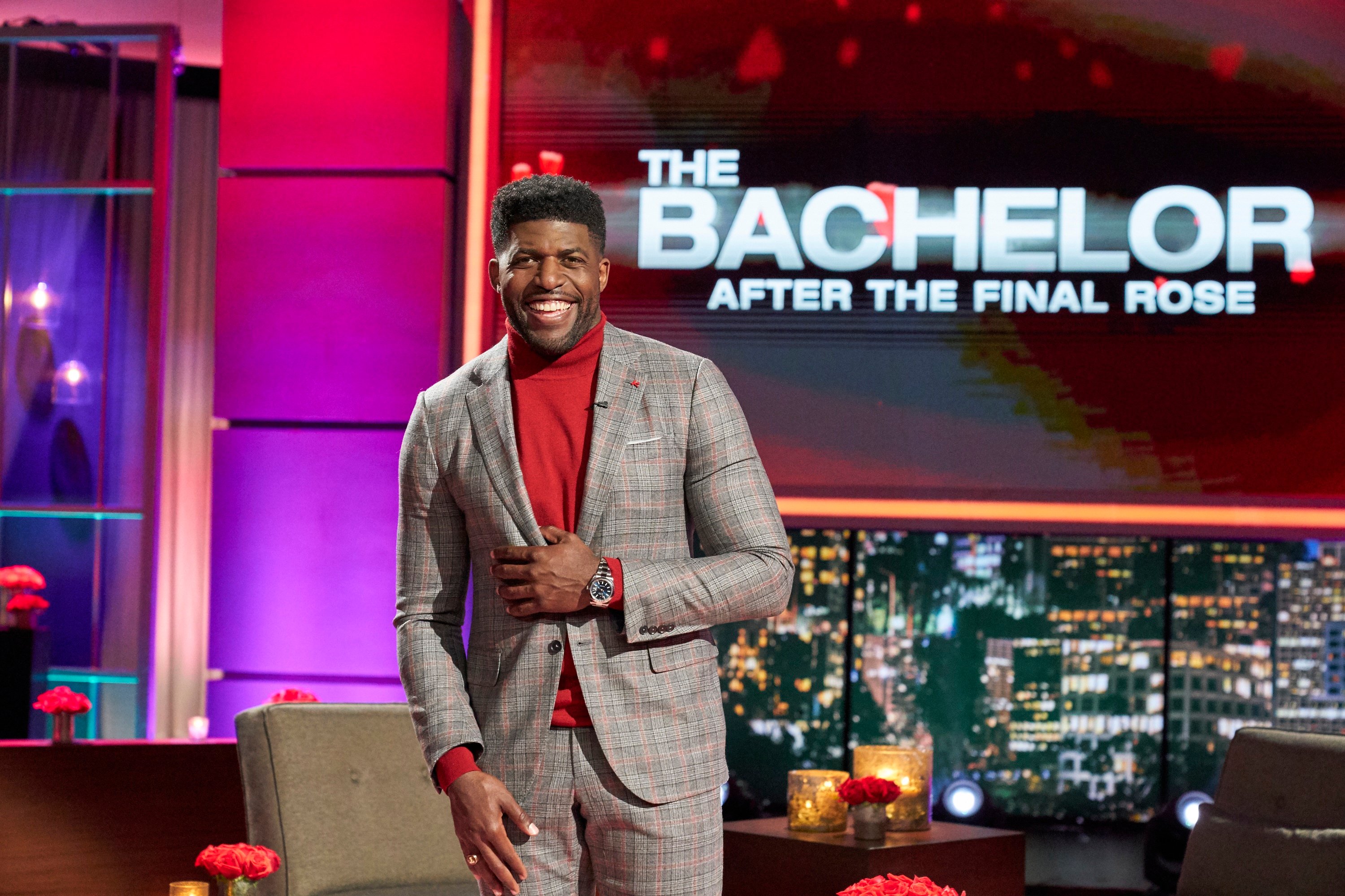 The Bachelor host Emmanuel Acho