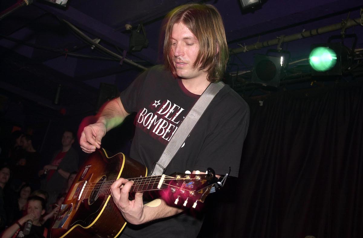 Evan Dando plays at a concert several years ago 