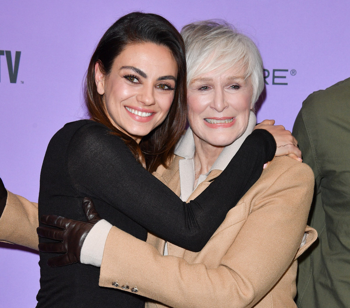 Mila Kunis and Glenn Close attend the Sundance premiere of 'Four Good Days'