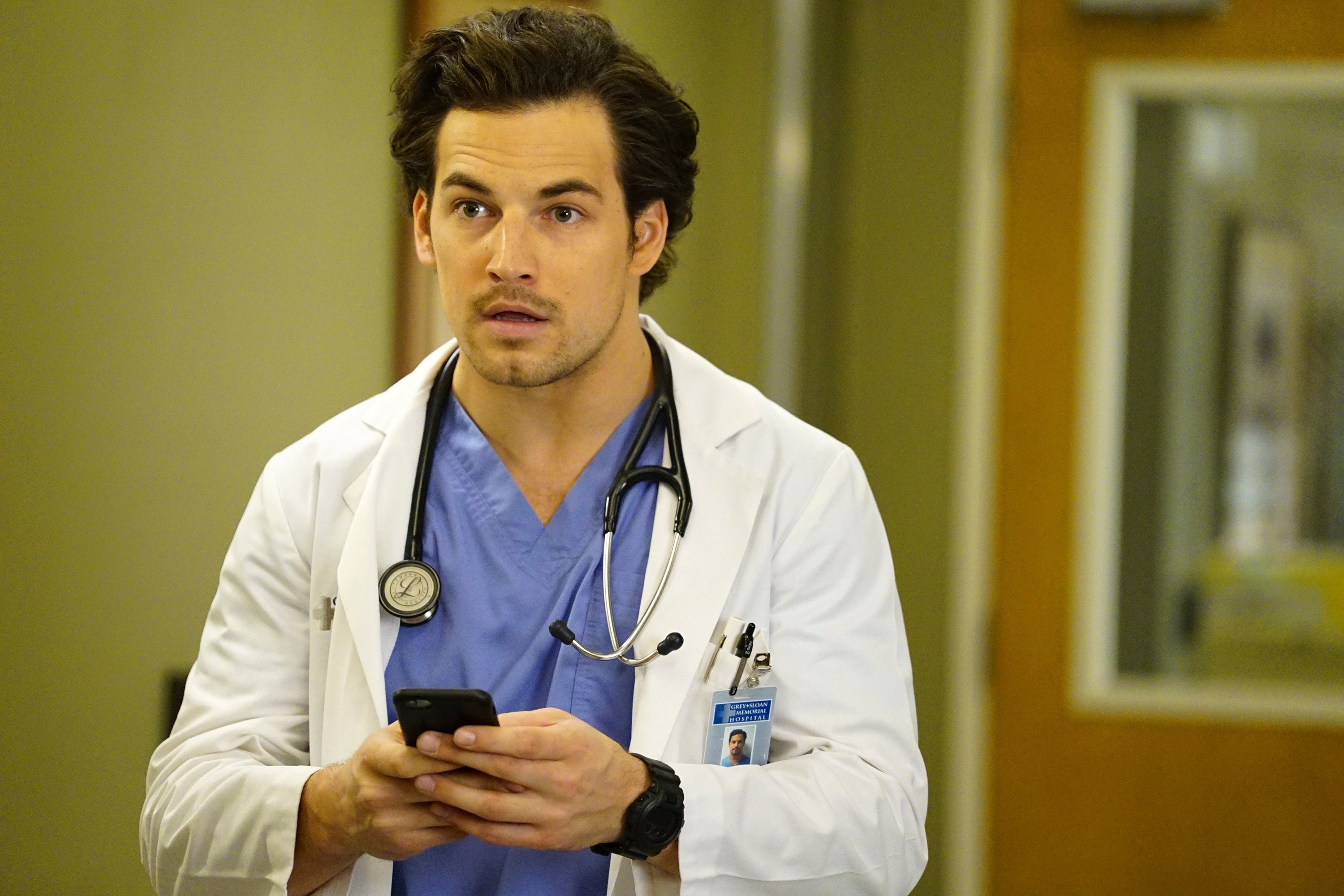 Greys Anatomy Andrew DeLuca portrayed by Giacomo Gianniotti