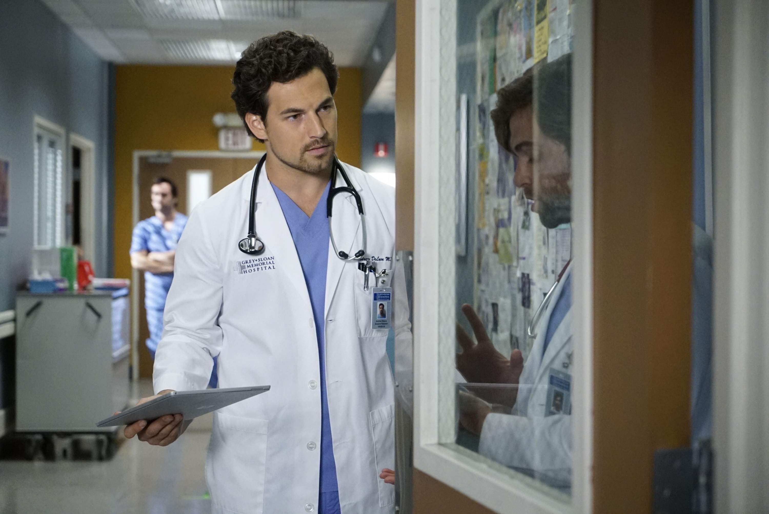 Greys Anatomy star Giacomo Gianniotti as Andrew DeLuca