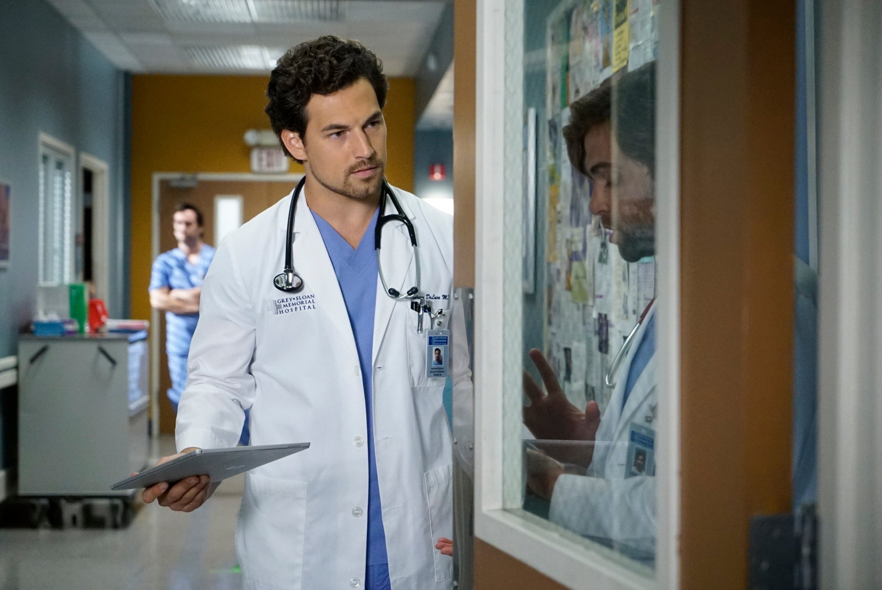 Greys Anatomy star Giacomo Gianniotti as Andrew DeLuca