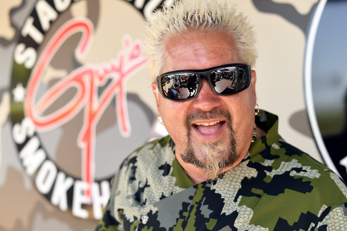 'Diners, Drive-Ins, and Dives' star Guy Fieri smiles for the camera