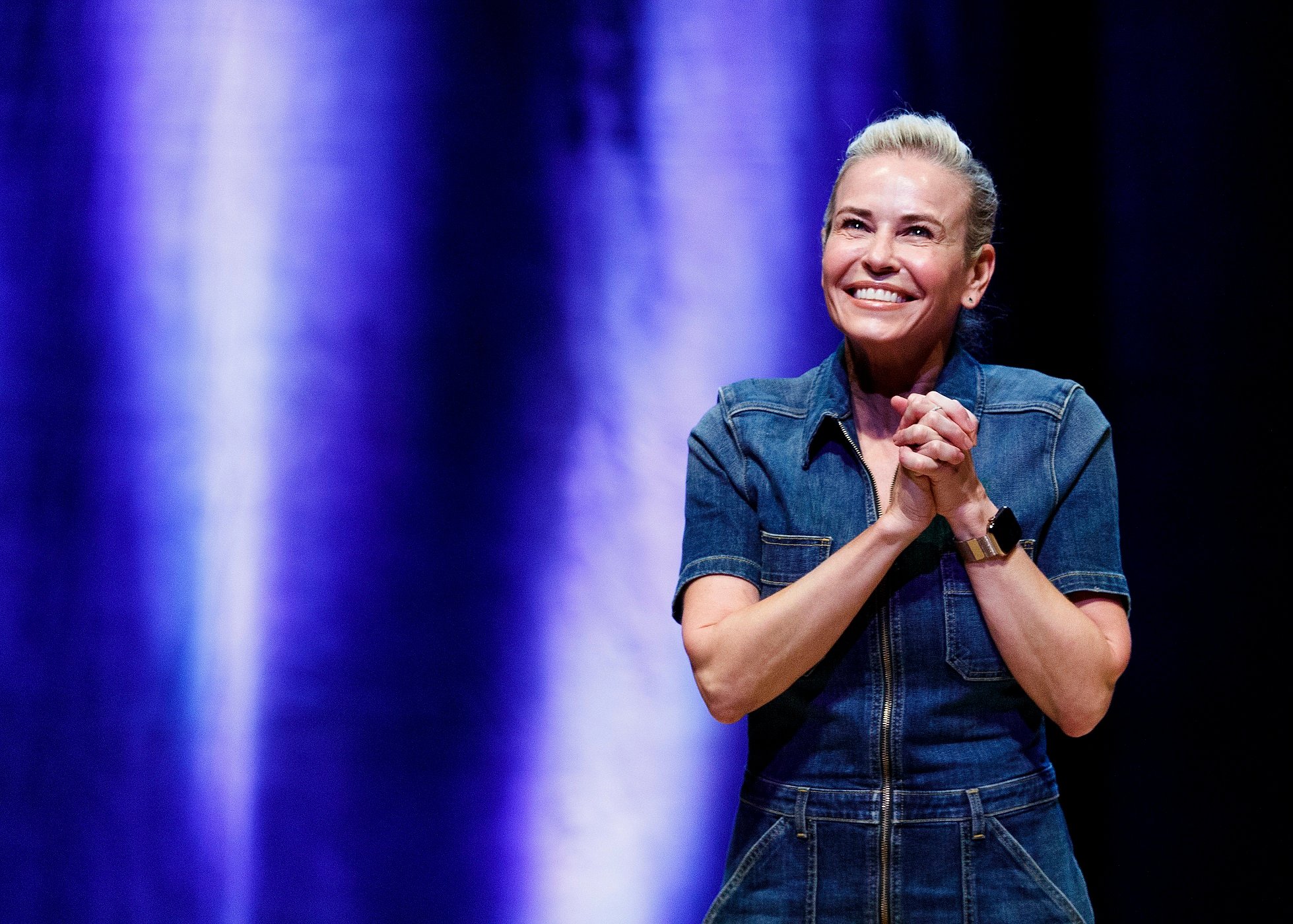 Chelsea Handler performs at Chan Centre For The Performing Arts on November 07, 2019