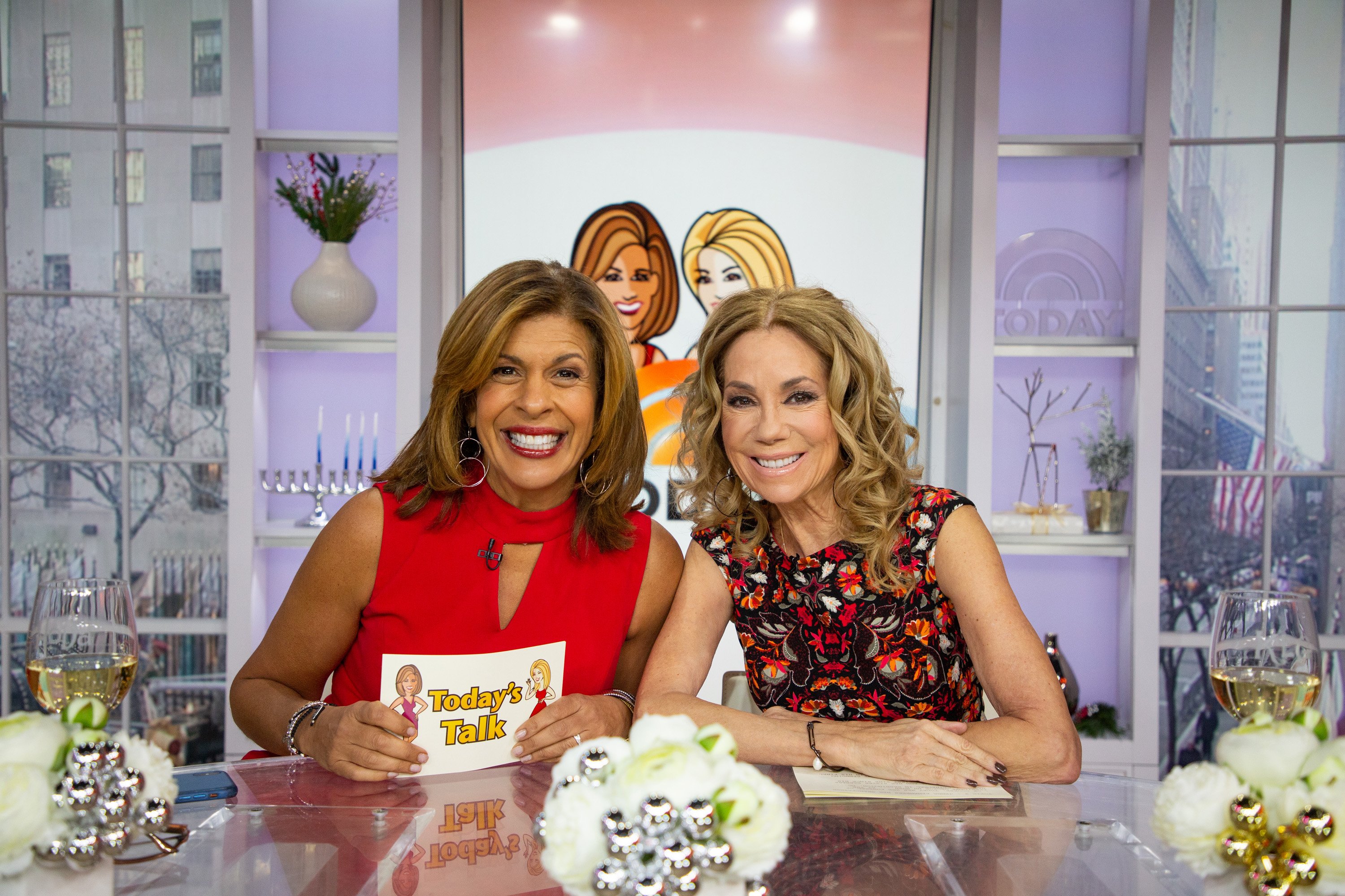 Hoda Kotb and Kathie Lee Gifford of the 'Today Show'