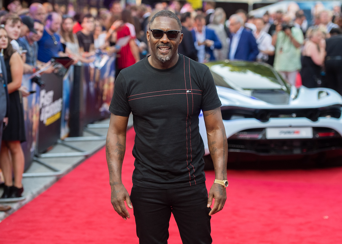 Idris Elba attends the 'Fast & Furious: Hobbs & Shaw" Special Screening at the Curzon Mayfair on July 23, 2019, in London, England