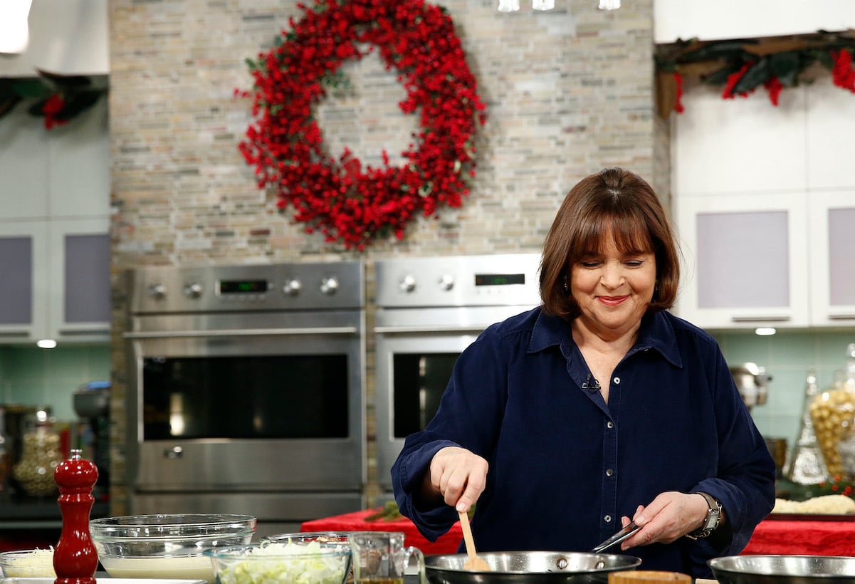 Ina Garten cooks on TODAY in 2013 