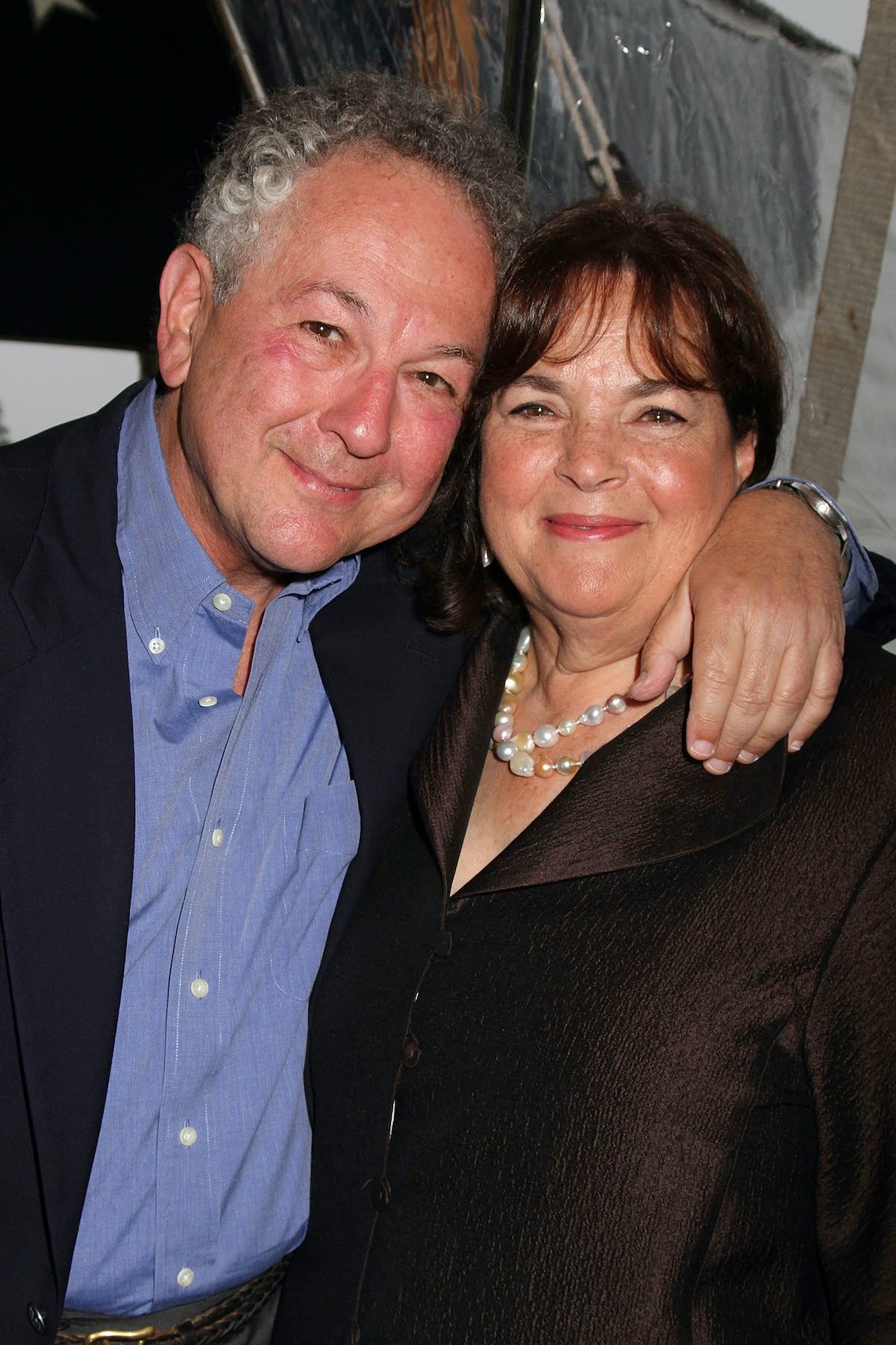 Ina Garten and Jeffrey Garten in Sagaponack, New York in 2011 