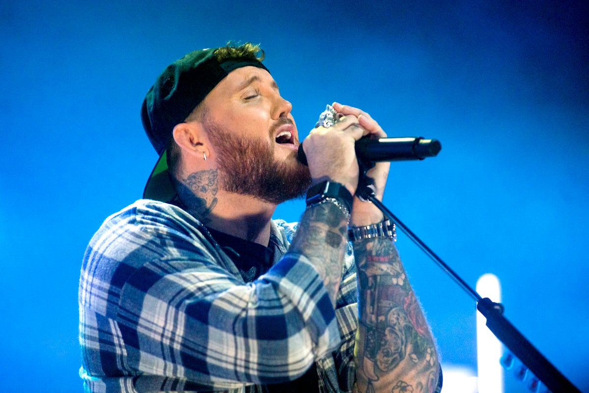 Musician James Arthur performs at the O2 Arena on March 5, 2020, in London, England