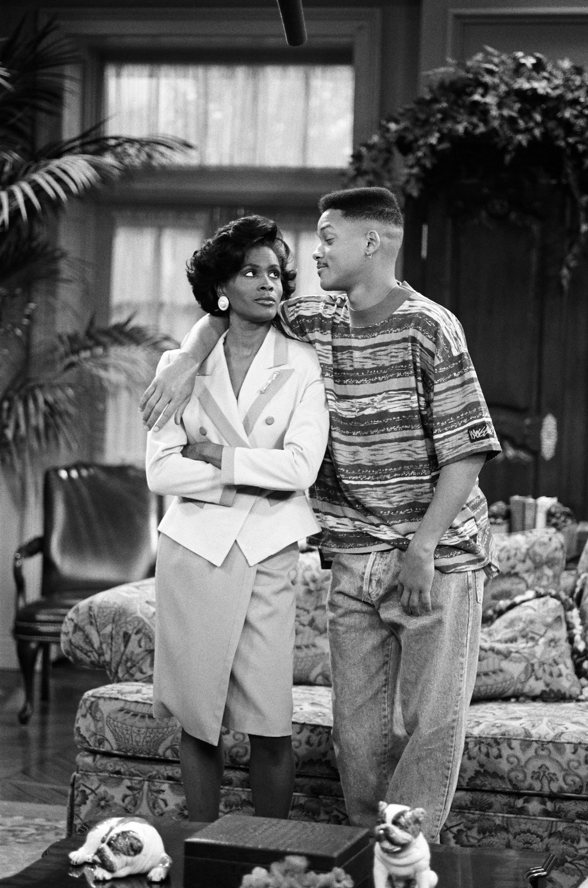 Janet Hubert and Will Smith