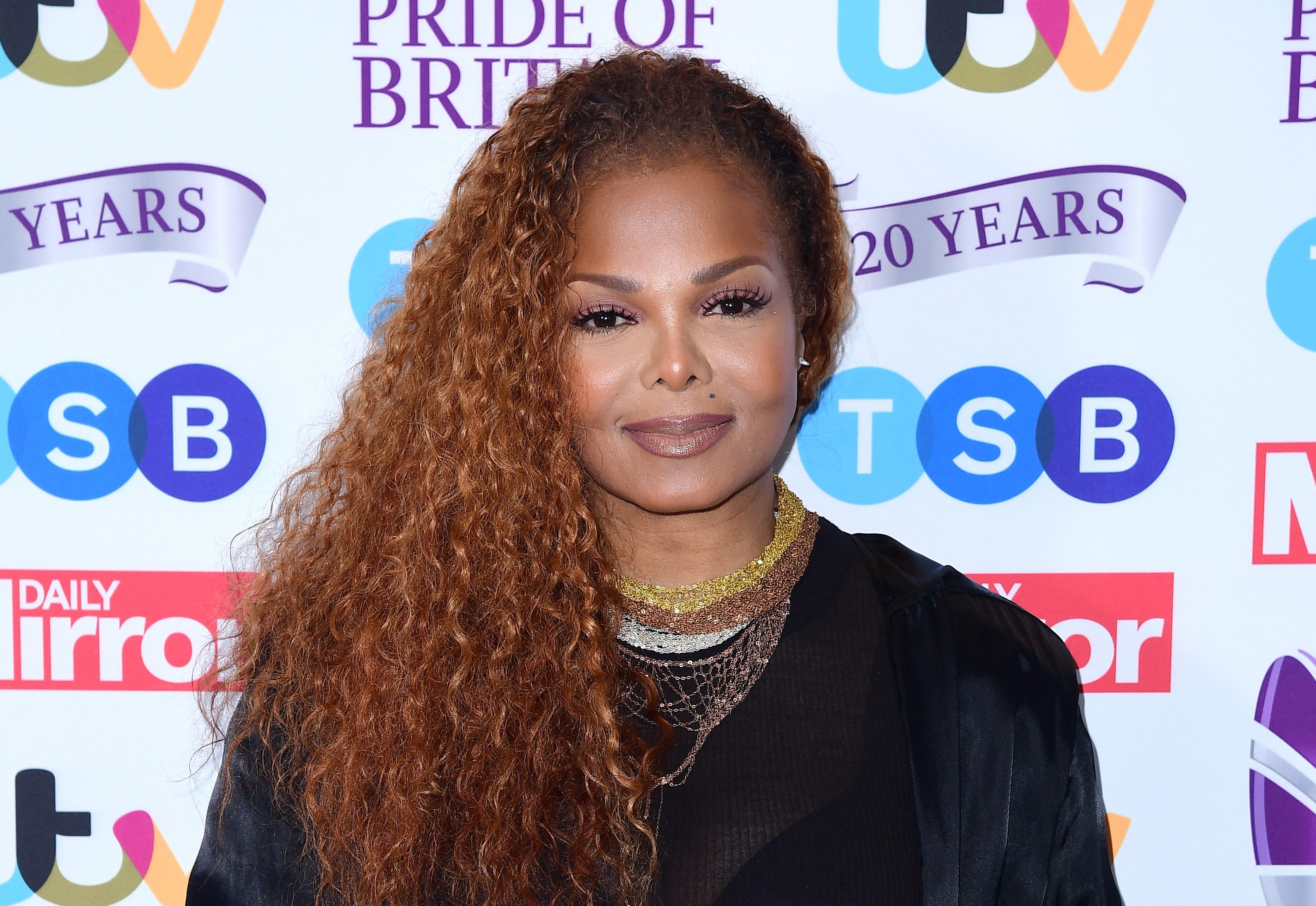Janet Jackson in the press room during the Pride of Britain Awards in 2019