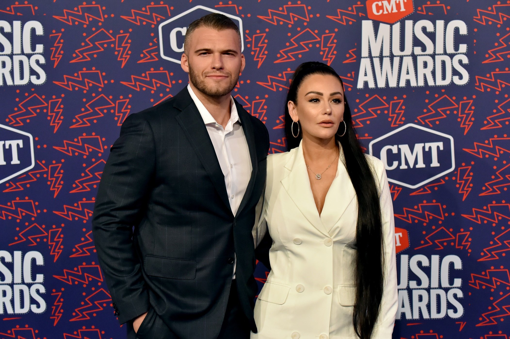 Zack Clayton Carpinello and Jenni Farley attend the 2019 CMT Music Awards at Bridgestone Arena Zack Clayton Carpinello and Jenni Farley attend the 2019 CMT Music Awards at Bridgestone Arena