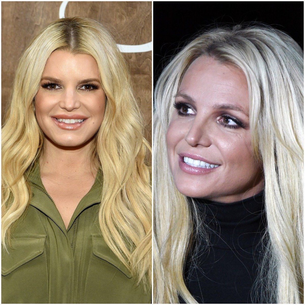 Jessica Simpson and Britney Spears