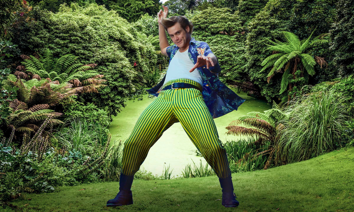 Jim Carrey as Ace Ventura in 1995