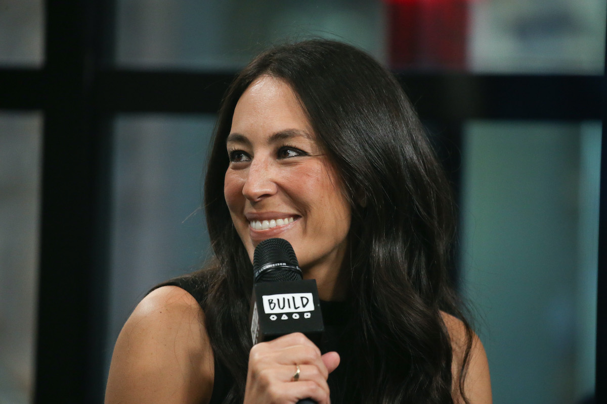 Joanna Gaines attends the AOL build series
