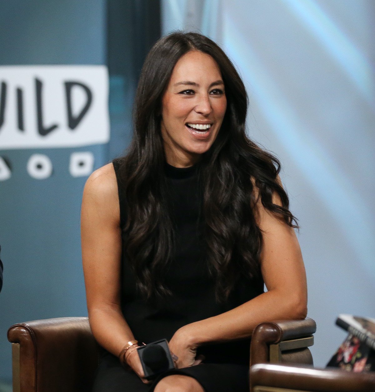 Joanna Gaines at the Build Studios in New York City