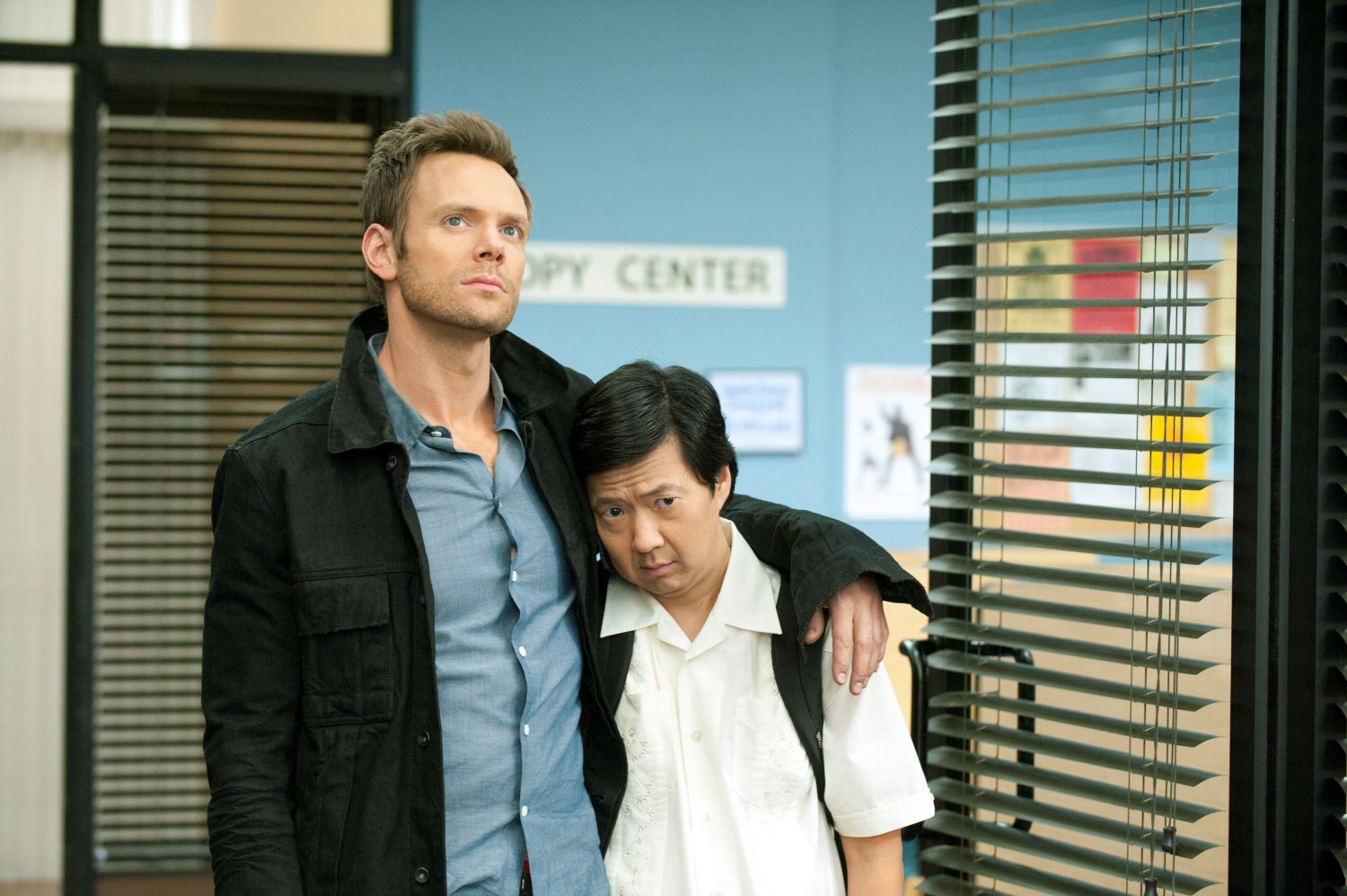 Joel McHale and Ken Jeong on 'Community'