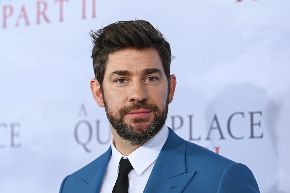 John Krasinski attends "A Quiet Place Part II" premiere in March 2020 in New York City