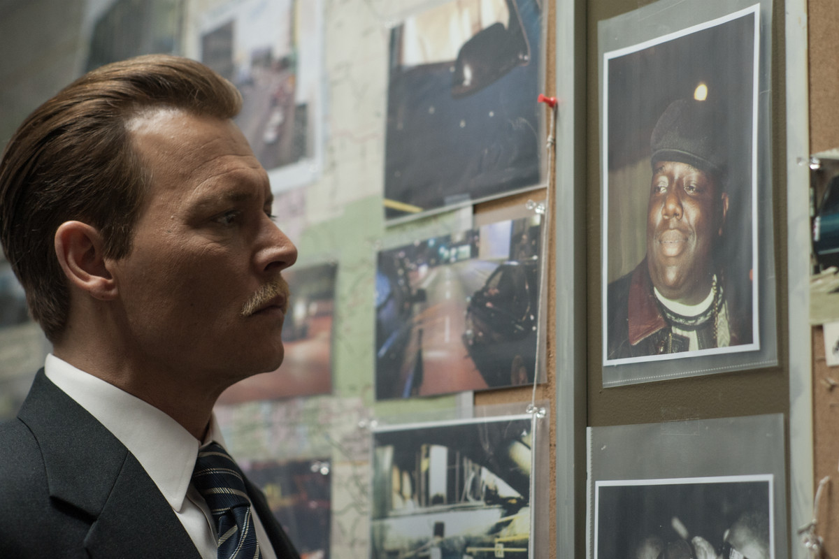 Johnny Depp in 'City of Lies'