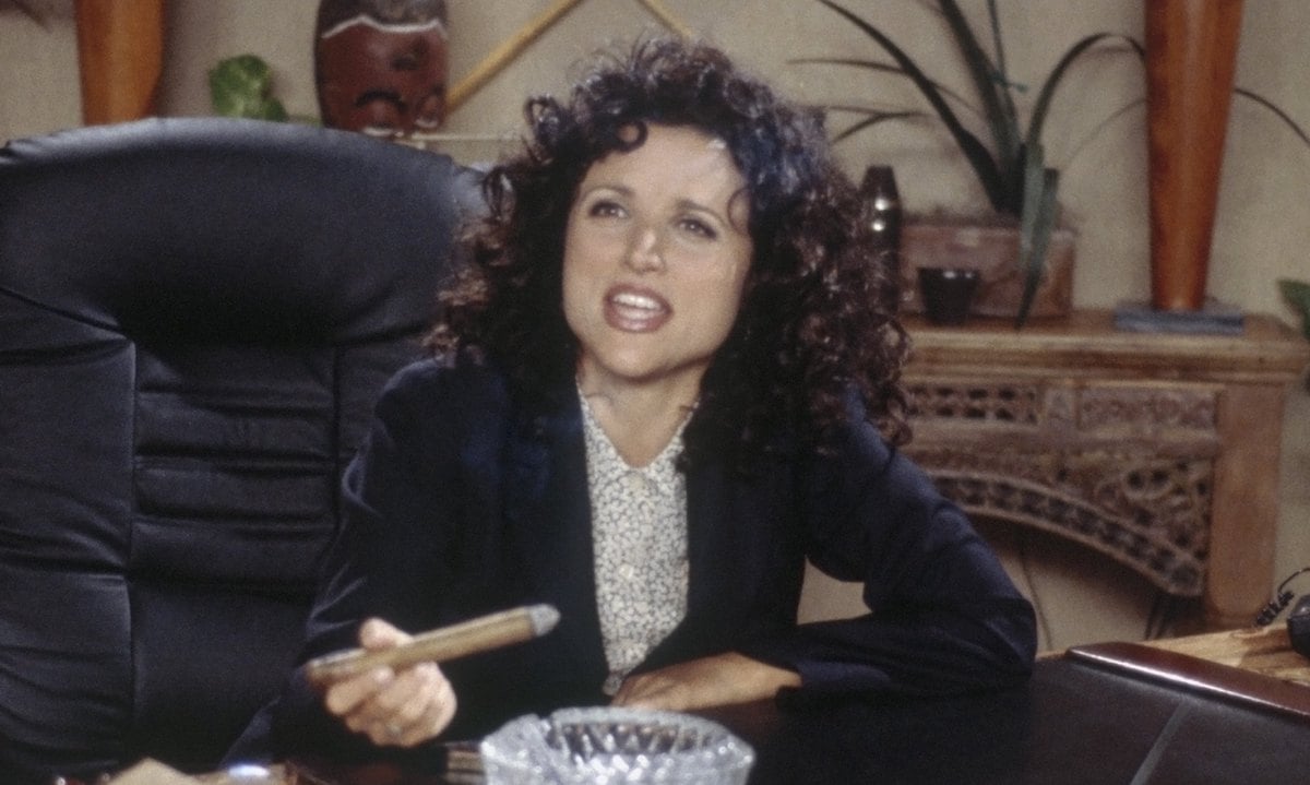 Julia Louis-Dreyfus as Elaine Benes on 'Seinfeld'