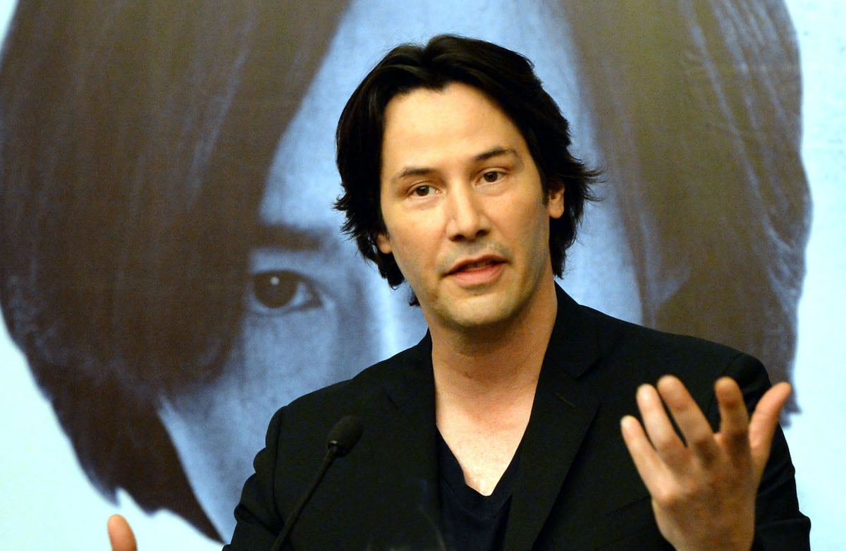 Keanu Reeves attends 'Man of Tai Chi' press conference