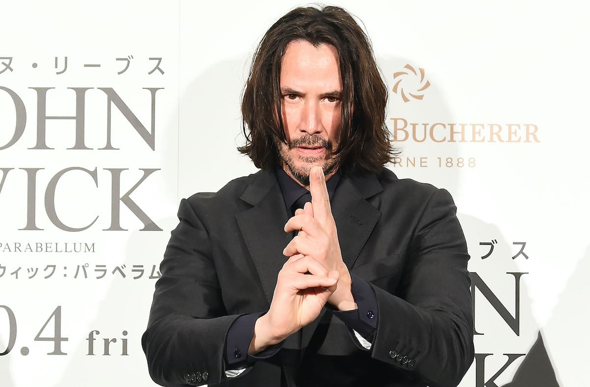 Keanu Reeves at the Japanese premiere of 'John Wick: Chapter 3 - Parabellum'