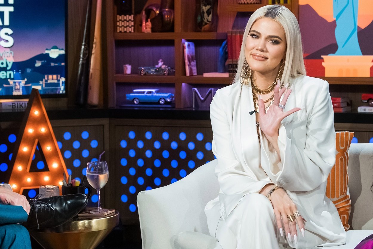 Instagram celebrity Khloé Kardashian on Watch What Happens Live