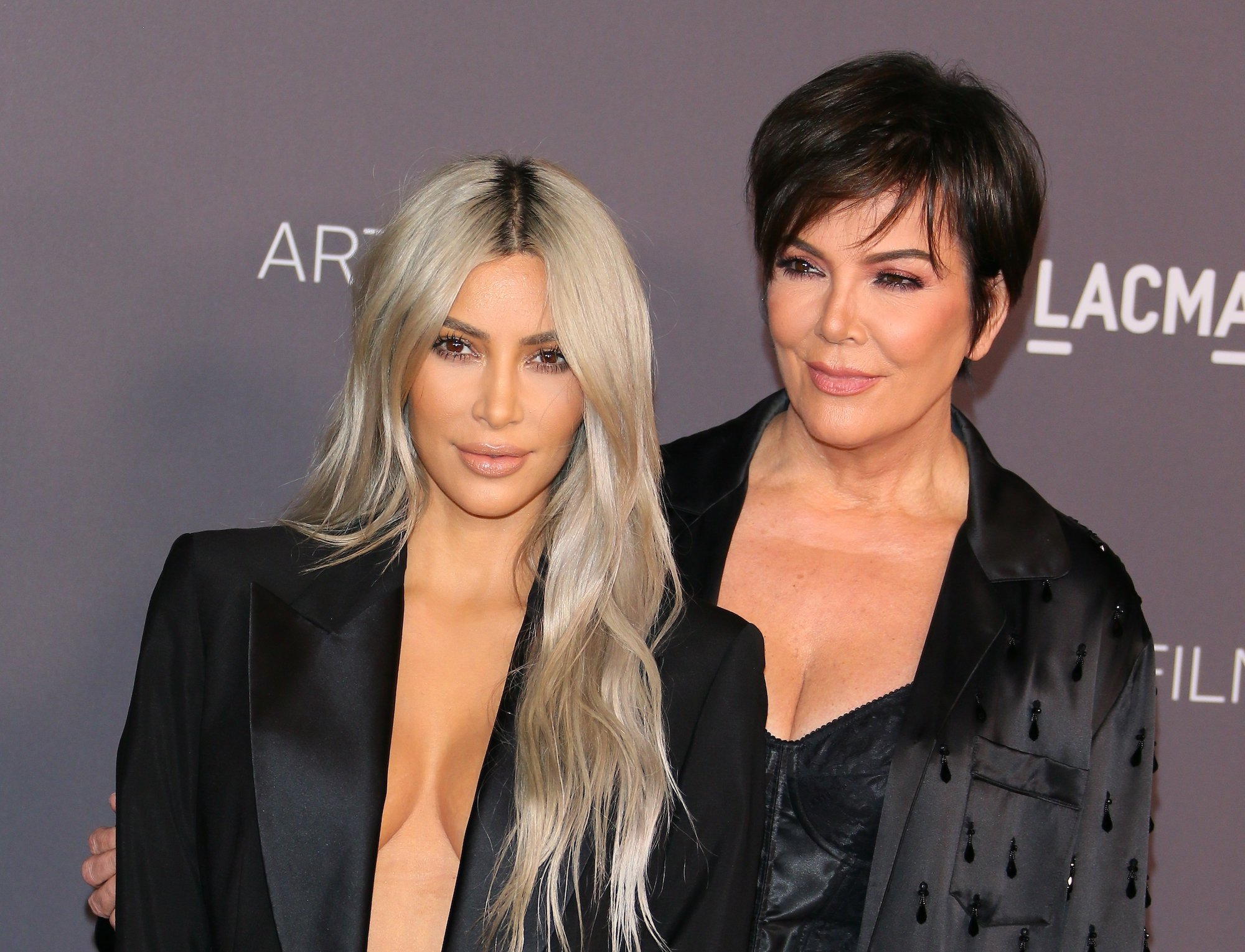 Kim Kardashian West and Kris Jenner