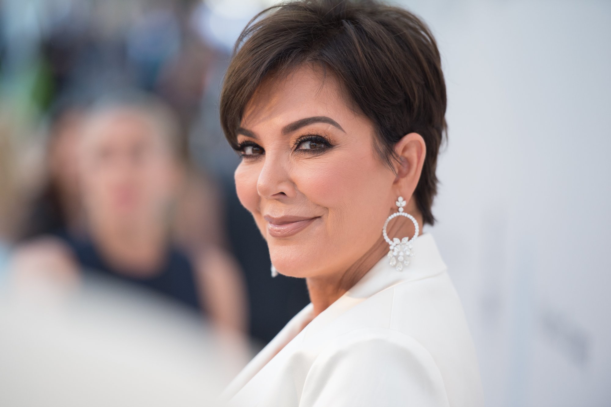 Kris Jenner attending the 2019 amfAR Cannes Gala