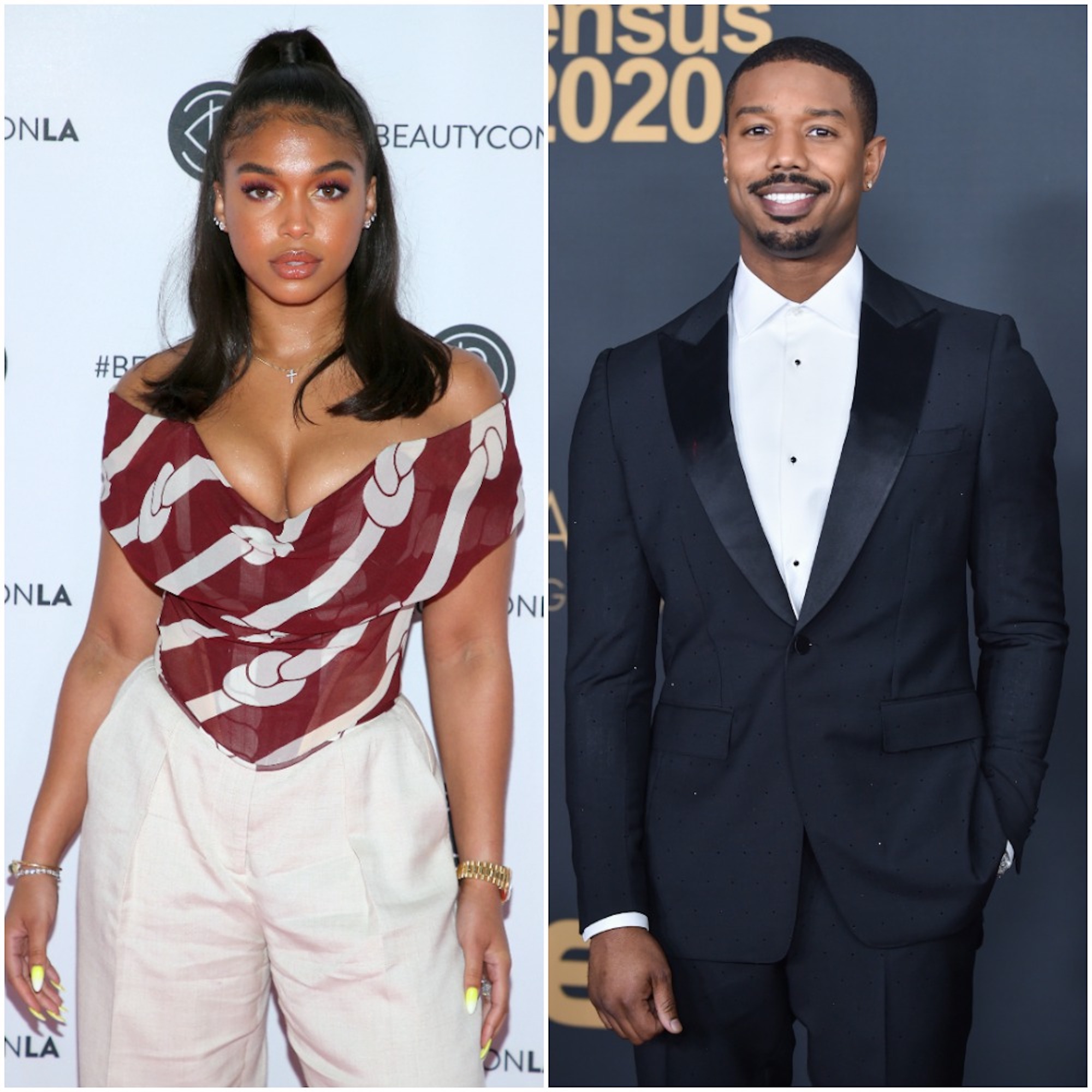 Lori Harvey and Michael B. Jordan