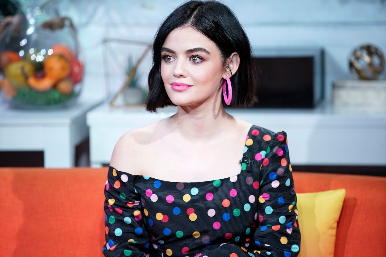 Lucy Hale visited BuzzFeed