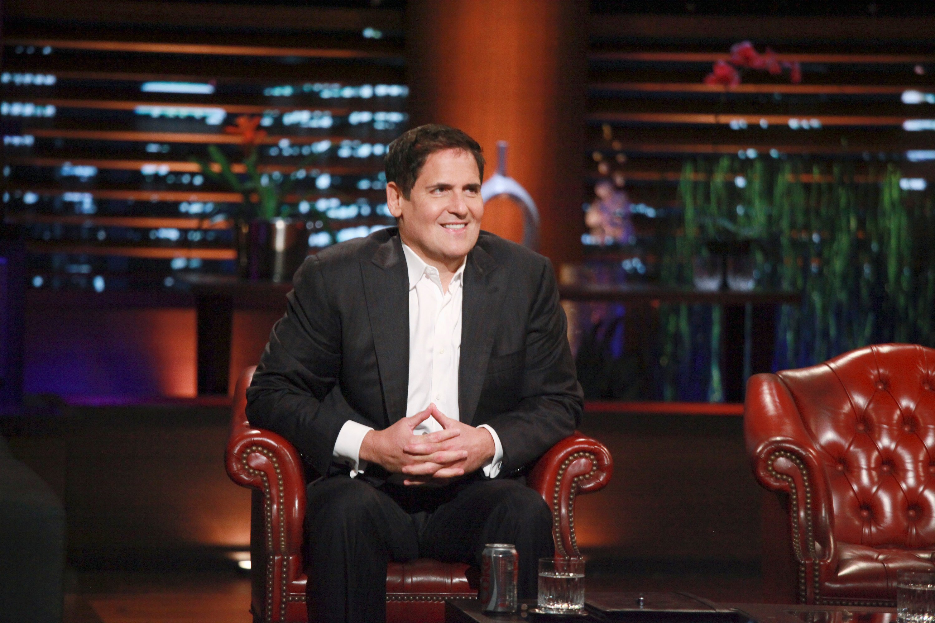 Mark Cuban on the panel of 'Shark Tank'