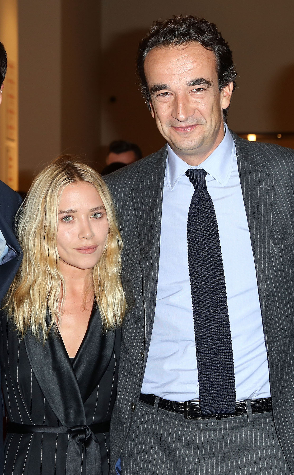 Mary-Kate Olsen and Olivier Sarkozy attending the 2013 "Take Home A Nude" Benefit Art Auction And Party