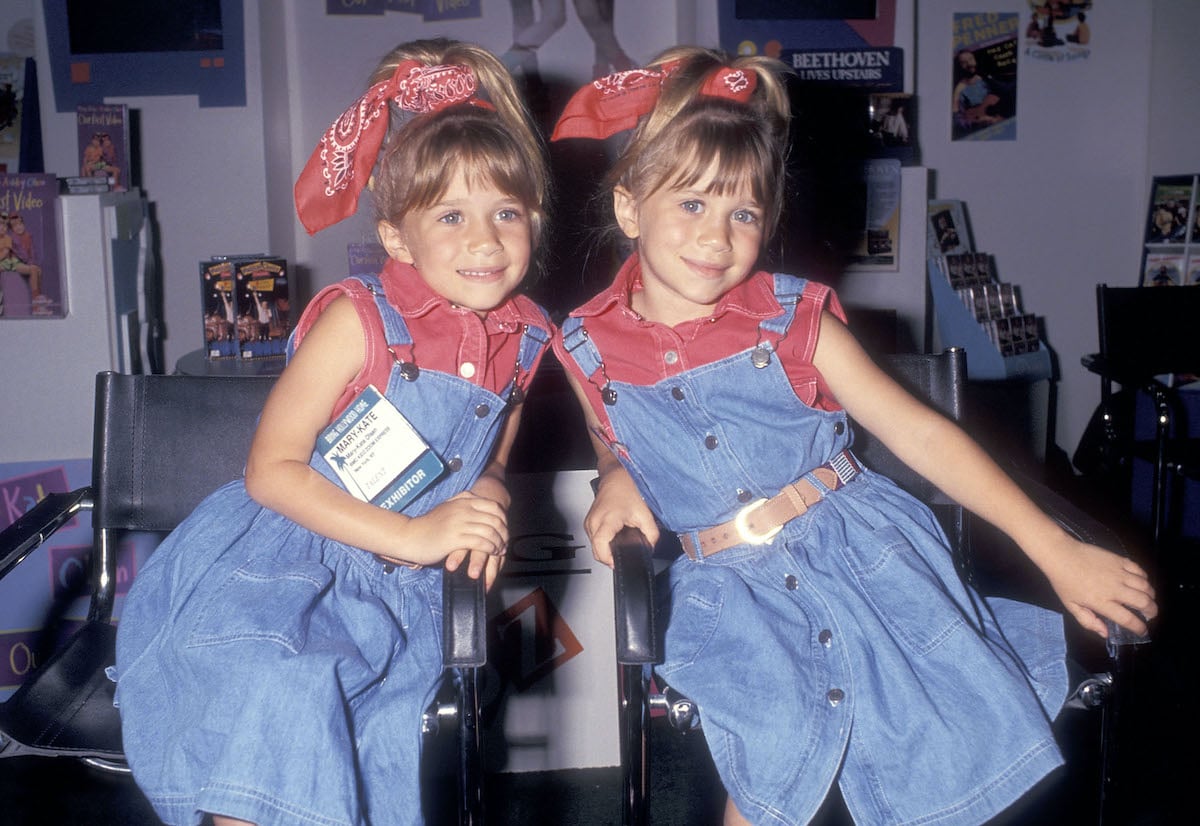 Mary-Kate and Ashley Olsen attend the 12th Annual Video Software Dealers Association (VSDA) Convention and Expo
