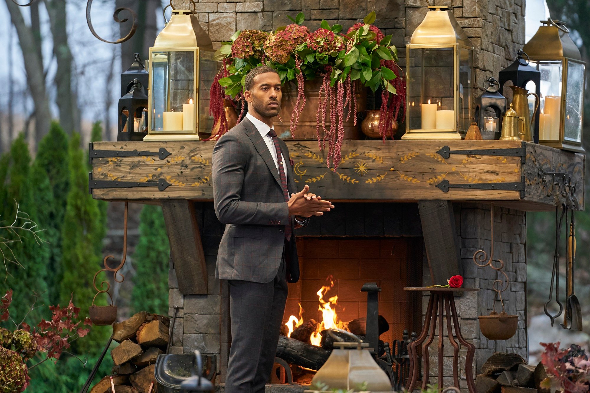 Matt James during Season 25 of 'The Bachelor'