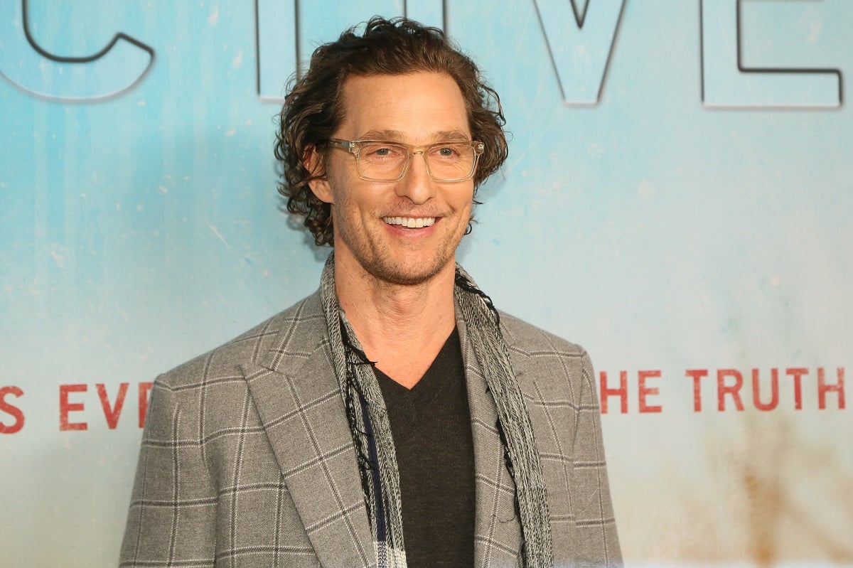 Matthew McConaughey attends the premiere of HBO's "True Detective" Season 3 at Directors Guild Of America on January 10, 2019