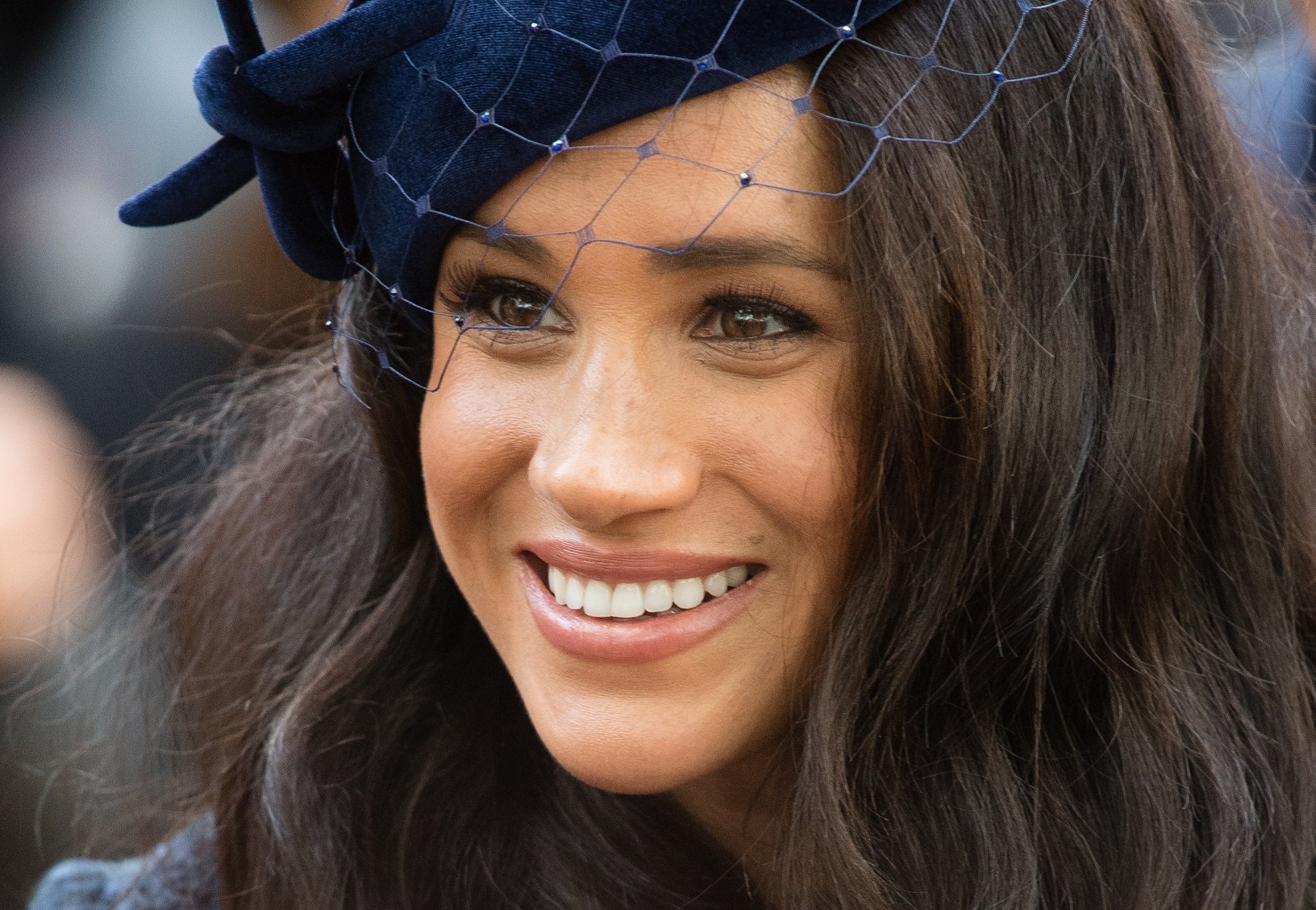 Meghan Markle wearing a hat