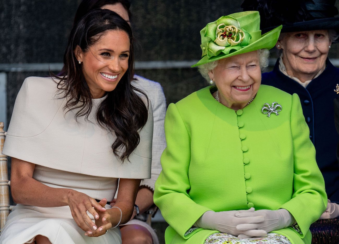 Meghan Markle and Queen Elizabeth