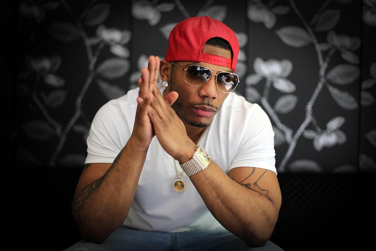 Nelly poses during a photo shoot in Sydney, New South Wales to promote his Australian tour.
