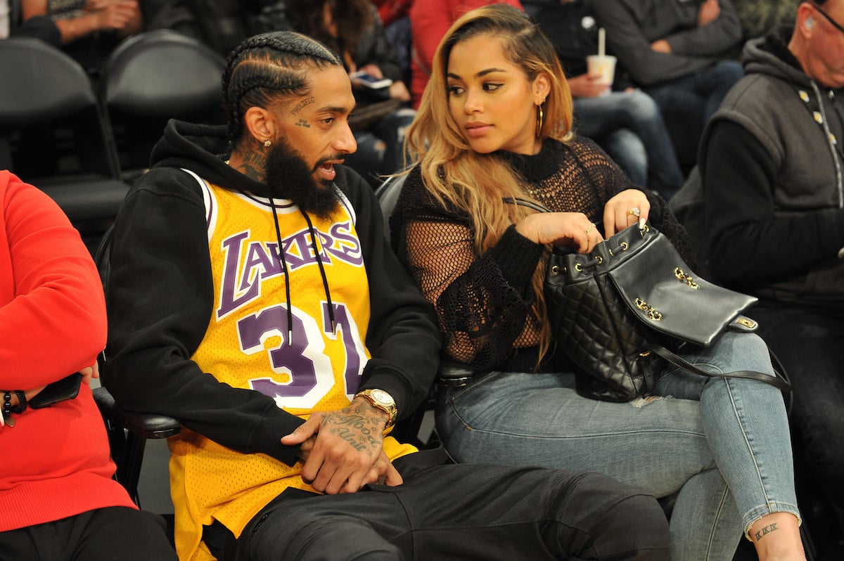 Nipsey Hussle and Lauren London 